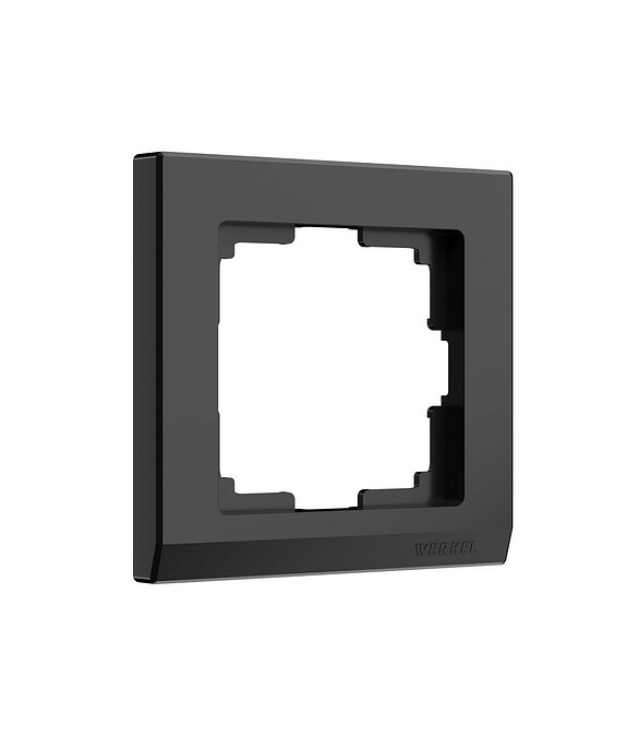 Рамка WERKEL Stark 1мест. черный 586x674 Рамка WERKEL Stark 1мест. черный 586x674 в Материке