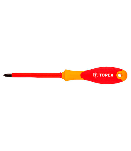Отвертка диэлектр. TOPEX PZ2x100мм 438x503 в Материке