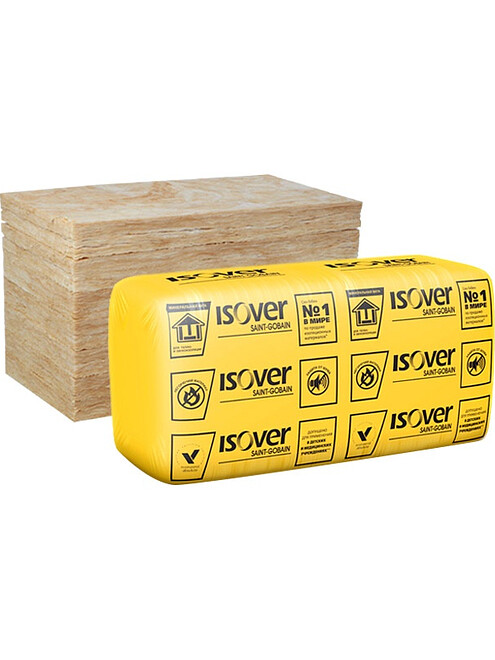 Изоляция ISOVER ЗвукоЗащита 100х610х1170/Е/К (SoundProtect/Y/C, 7.14м2) 495x660 Изоляция ISOVER ЗвукоЗащита 100х610х1170/Е/К (SoundProtect/Y/C, 7.14м2) 495x660 в Материке