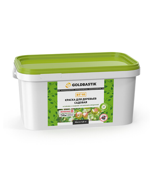 Краска для садовых деревьев NaPole GOLDBASTIK BT 10 (7кг) 586x674 Краска для садовых деревьев NaPole GOLDBASTIK BT 10 (7кг) 586x674 в Материке