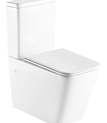 Унитаз-компакт GELBACH 001 БЕЛ.ГЛ. безобод.антибак.покр. GEBERIT 3/6 SLIM Dur. 438x503 в Материке