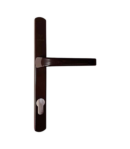 Ручка на планке LOCKIT A25-85, черный (уп=2шт) 438x503 в Материке