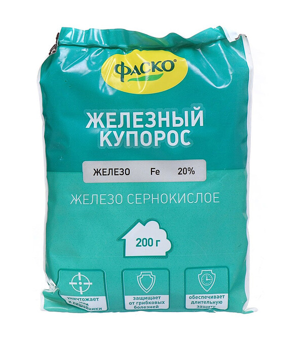 Железный купорос, фунгицид (200г) ФАСКО 586x674 Железный купорос, фунгицид (200г) ФАСКО 586x674 в Материке