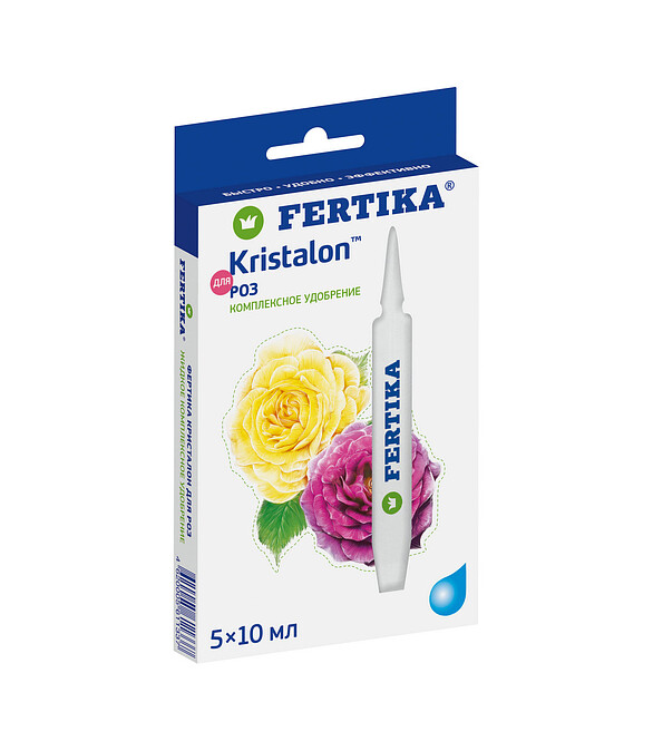 Удобрение FERTIKA Кристалон для роз, минеральное (5*10мл) 586x674 Удобрение FERTIKA Кристалон для роз, минеральное (5*10мл) 586x674 в Материке