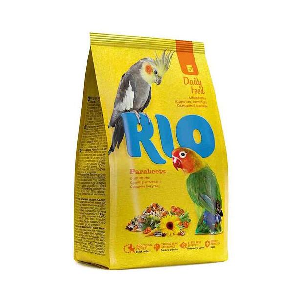 Корм для средних попугаев RIO (500г)