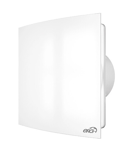 Вентилятор ERA Quadro 5C ET d125 с таймером 438x503 в Материке