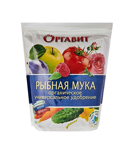Удобрение ОРГАВИТ Мука рыбная (1кг) 438x503 в Материке