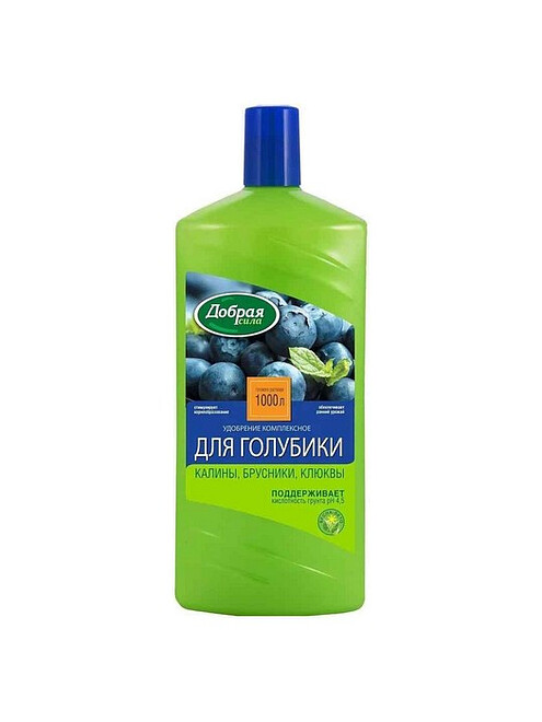 Удобрение ДОБРАЯ СИЛА для голубики и лесных ягод (1л) 495x660 Удобрение ДОБРАЯ СИЛА для голубики и лесных ягод (1л) 495x660 в Материке