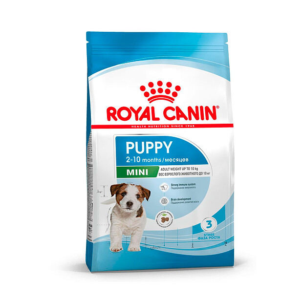 Корм для щенков мелк. пород с 2мес. Мini Puppy (0,8кг) Royal Canin