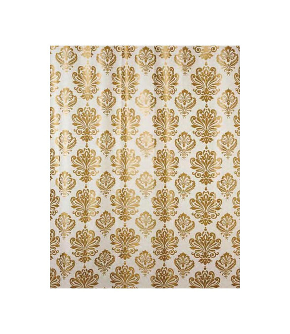 Штора для ванной комнаты PEVA GOLD ZLOTY 06848, 180х200см с кольцами 586x674 в Материке