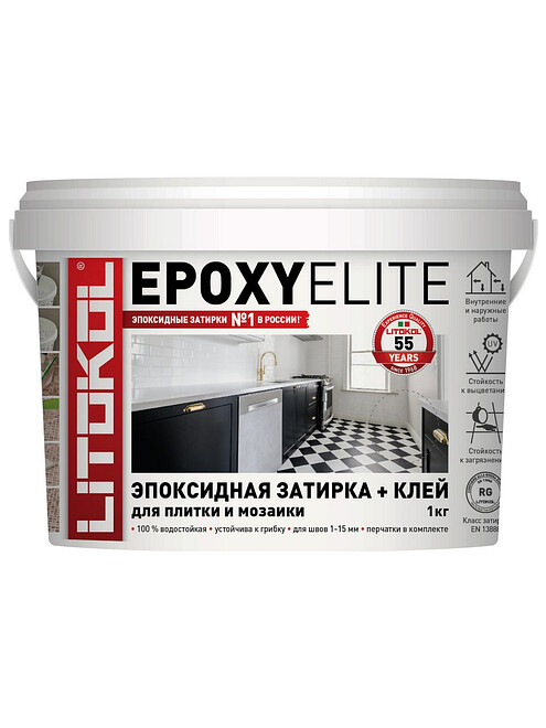Фуга LITOKOL EpoxyElite E.01 ЗЕФИР эпоксидная, 1кг 495x660 Фуга LITOKOL EpoxyElite E.01 ЗЕФИР эпоксидная, 1кг 495x660 в Материке