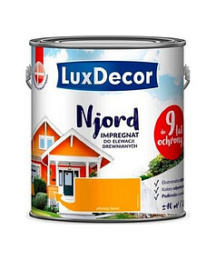 Краска LuxDecor Njord антисептик д/древесины Текущая лава 2,5л