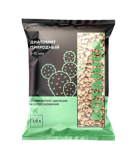 Диатомит Botanica фракция 5-10мм (1л) 438x503 в Материке