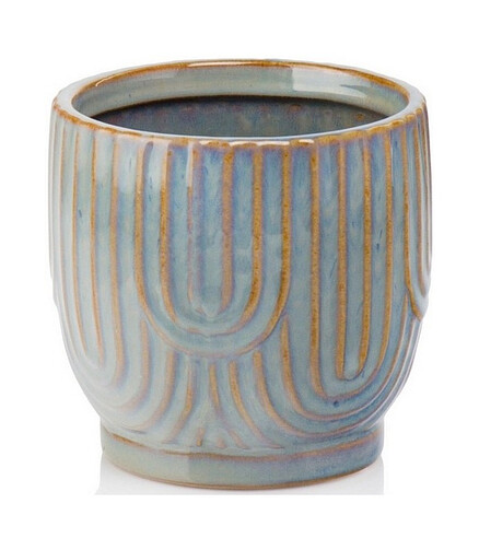 Горшок VINTAGE (14*13см) керамика голубой арт.05.336.14 438x503 в Материке