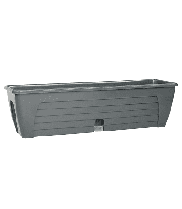 Ящик балконный LIDO-M с автополивом (60x16,5см) пластик антрацит LIDMC600ANT 586x674 Ящик балконный LIDO-M с автополивом (60x16,5см) пластик антрацит LIDMC600ANT 586x674 в Материке
