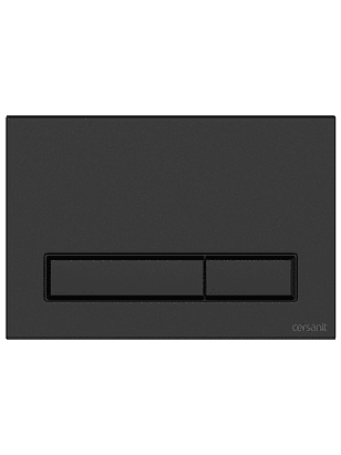 Кнопка смыва BLICK черн.мат. пластик (для инсталляции VECTOR и LINK PRO) 238x286 в Материке