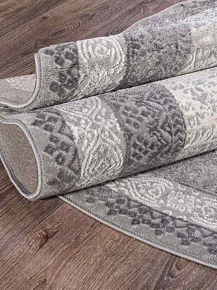 Ковер ARMINA 04041G Grey/Grey 160*230, овал 238x286 в Материке - Вариант 2