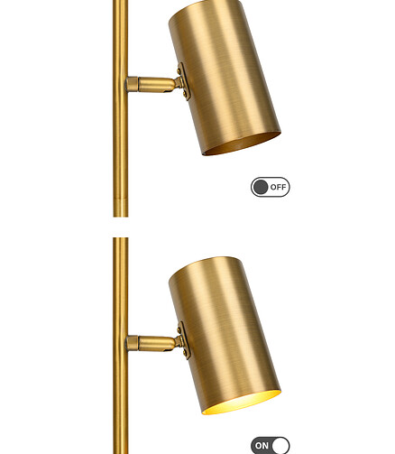 Торшер HT-756x2BRS латунь Е27 438x503 в Материке - Вариант 4