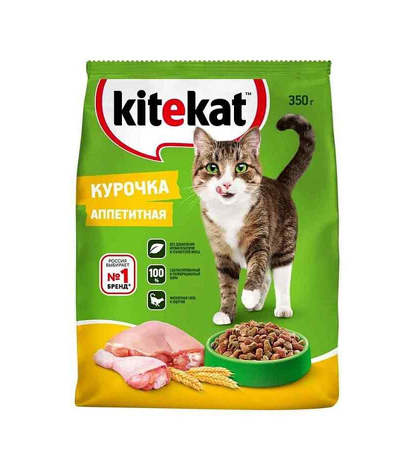 Корм для кошек KITEKAT Аппетитная Курочка (0,35кг) 586x674 Корм для кошек KITEKAT Аппетитная Курочка (0,35кг) 586x674 в Материке