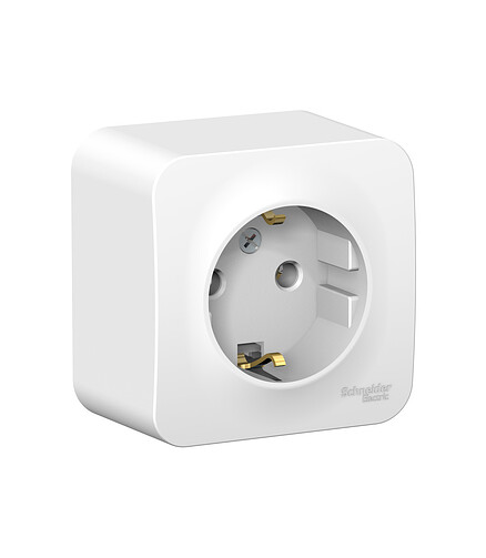 Розетка ОУ SE BLANCA BLNRA010111 1мест. с/з белый 438x503 в Материке