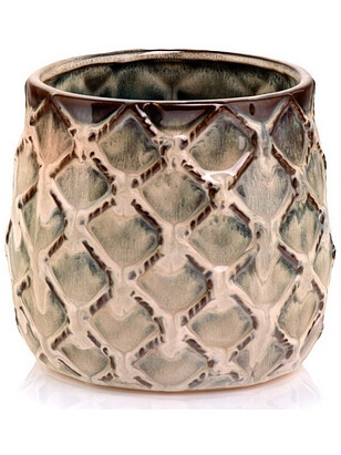 Горшок VINTAGE (15х15см) керамика коричневый арт.01.008.15 238x286 в Материке
