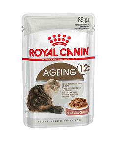 Корм для кошек Royal Canin Ageing+12 кусочки в соусе (85г) 238x286 в Материке