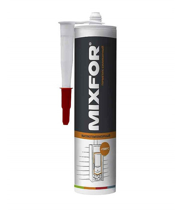 Герметик MIXFOR HiTemp +1500C Sealant жаростойкий черный, 260мл 586x674 Герметик MIXFOR HiTemp +1500C Sealant жаростойкий черный, 260мл 586x674 в Материке