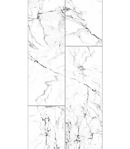 Панель ПВХ ПАНЕЛЬ-ПЛАСТ_Хай-Тек_Snow Streaks/2,7х0,25м/1уп=10шт=6,75м2 438x503 в Материке