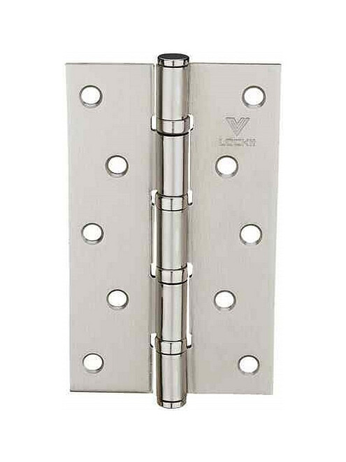 Петля дверная врезная универсальная LOCKIT 125*75 SN, мат.хром (уп=2шт) 495x660 Петля дверная врезная универсальная LOCKIT 125*75 SN, мат.хром (уп=2шт) 495x660 в Материке