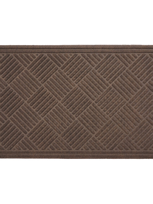 Коврик придверный ECO RIB brown 45*75 495x660 Коврик придверный ECO RIB brown 45*75 495x660 в Материке