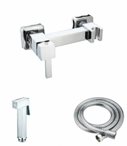 Смеситель PURE 15466 (для биде) настенный 438x503 в Материке - Вариант 2
