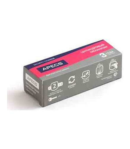 Механизм цилиндр. APECS SC-60-Z-G, золото 438x503 в Материке - Вариант 2