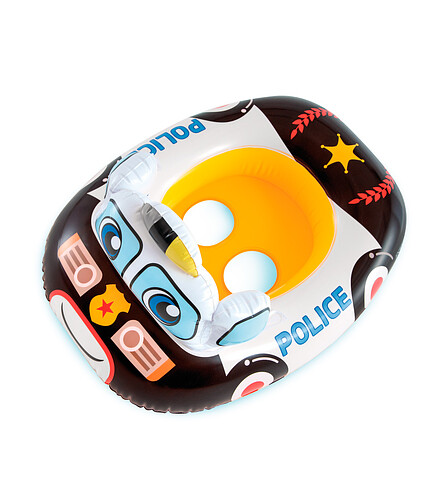 Круг-сиденье д/плавания INTEX (74х58см) в ассорт. 1-2года арт.59586NP 438x503 в Материке - Вариант 4
