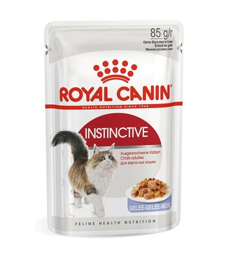 Корм для кошек Royal Canin Instinctive кусочки в желе (85г) 438x503 в Материке