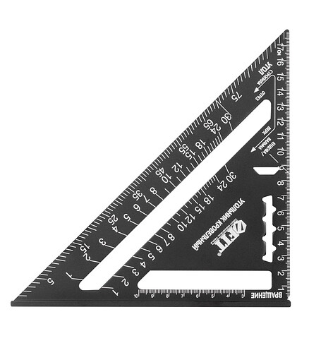 Угольник кровельный Свенсона FIT 180х180мм 438x503 в Материке