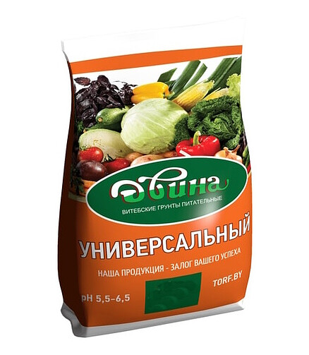 Грунт Двина Универсальный питательный (20л) 438x503 в Материке