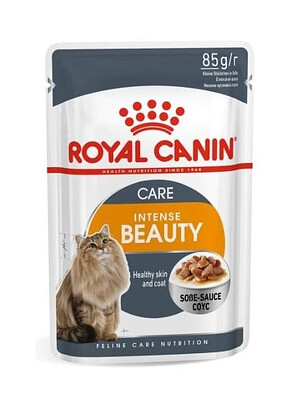 Корм для кошек Royal Canin Hair and Skin Care кусочки в соусе (85г) 238x286 в Материке