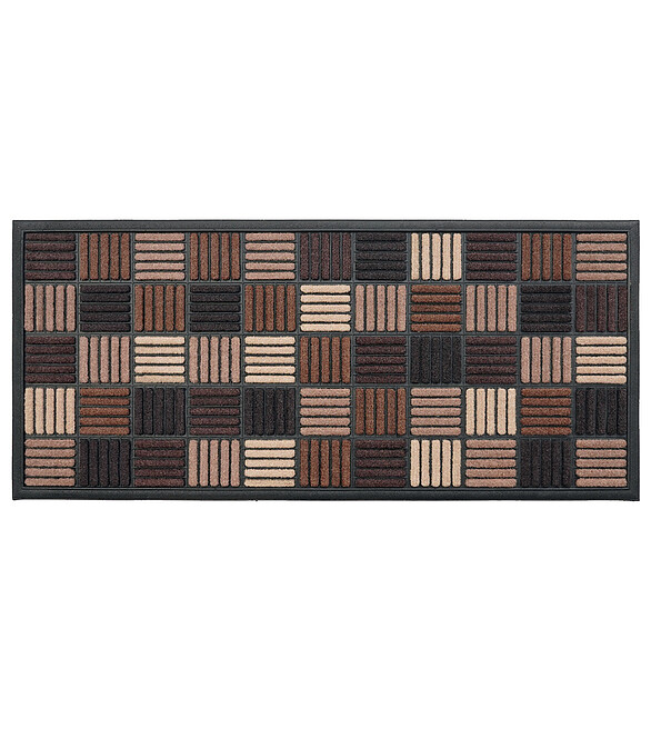 Коврик придверный PARQUET brown 45*100 586x674 Коврик придверный PARQUET brown 45*100 586x674 в Материке