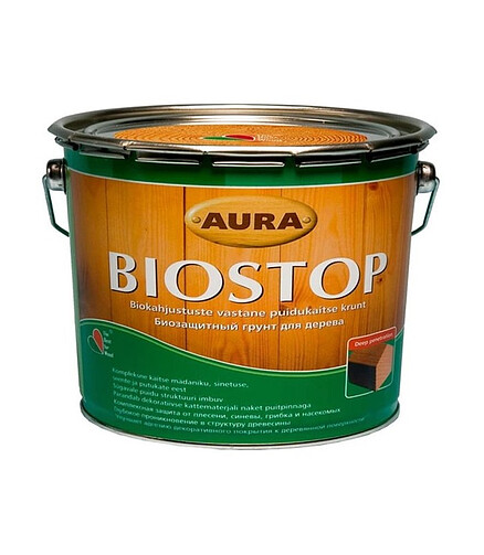 Грунт-антисептик Biostop, 2,7л 438x503 в Материке
