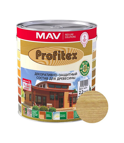 Пропитка Profitex грецкий орех, 2,2кг 438x503 в Материке
