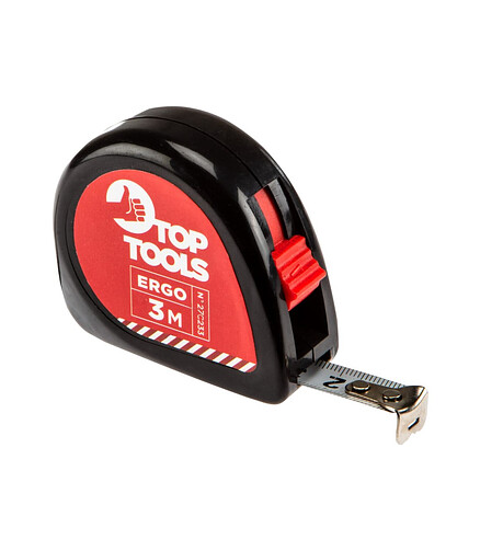 Рулетка TOP TOOLS 27C233 3мх12мм 438x503 в Материке