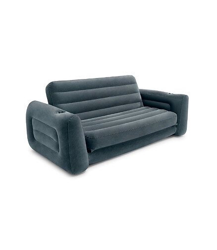 Диван надувной выдвижной INTEX (203x224x66см) 2 спальных места арт.66552NP 438x503 в Материке