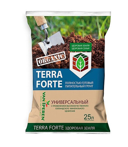 Грунт TERRA FORTE ЗДОРОВАЯ ЗЕМЛЯ (25л) 438x503 в Материке