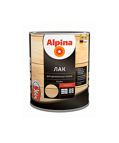 Лак Alpina алкидн.для деревянных полов глянцевый, 2,5л 238x286 в Материке