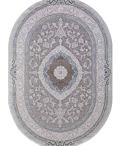 Ковер ARMINA 03874A Blue/Blue 160*230, овал