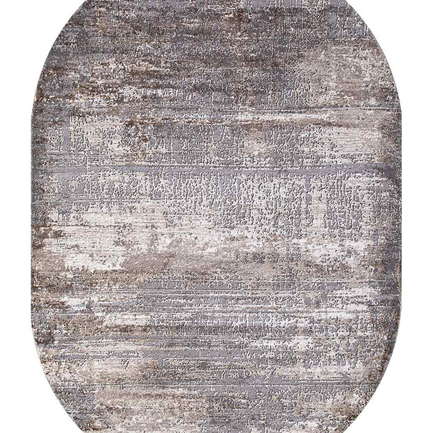 Ковер ARMINA 04050C Grey/Brown 160*230, овал