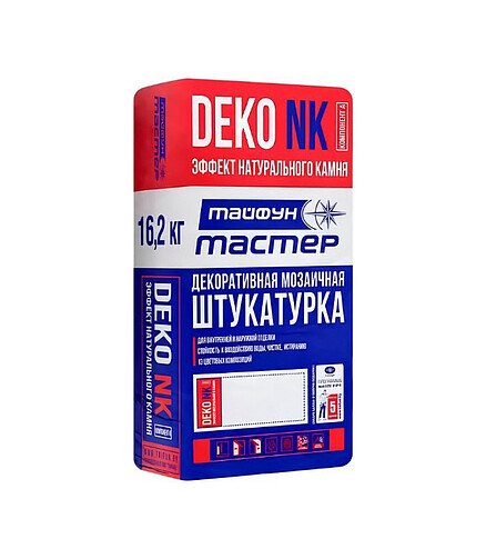 Штукатурка декор. Тайфун Мастер DEKO NK эффект натур.камня ГРАНИТ02, 16,2кг 438x503 в Материке