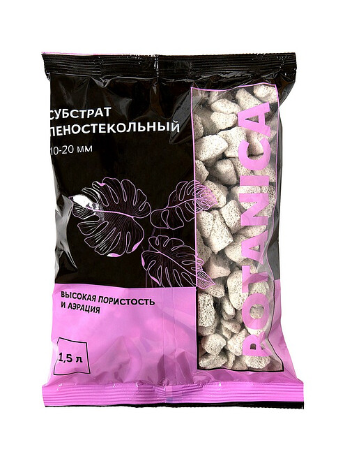 Субстрат пеностекольный Botanica фракция 10-20мм (1,5л) 495x660 Субстрат пеностекольный Botanica фракция 10-20мм (1,5л) 495x660 в Материке