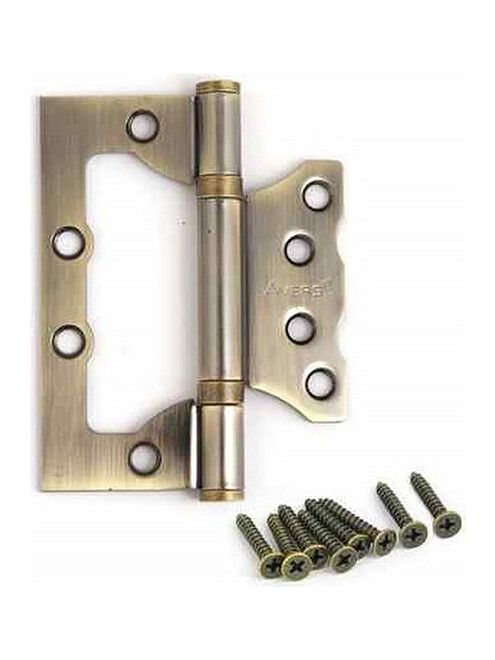 Петля дверная накладная универсальная AVERS 100*75*2,5-B2-AB, бронза 495x660 Петля дверная накладная универсальная AVERS 100*75*2,5-B2-AB, бронза 495x660 в Материке