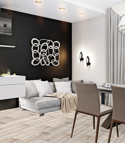 Линолеум КОМИТЕКС Печора Орфей 431-3.0м 438x503 в Материке - Вариант 2